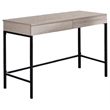 Scranton & Co Writing Desk with 2 Drawers in Natural and Black Finish