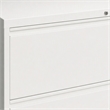 Scranton & Co 42-in 4 Drawer Metal Lateral File Cabinet White