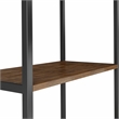 Scranton & Co Solid Acacia Wood 30 in Wide Bookcase Rustic Natural Brown