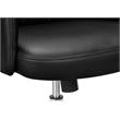 Scranton & Co Black Ergonomic Office Chair with Adjustability