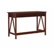 Scranton & Co Pine Wood 1 Drawer Desk in Antique Tobacco 46x20x30