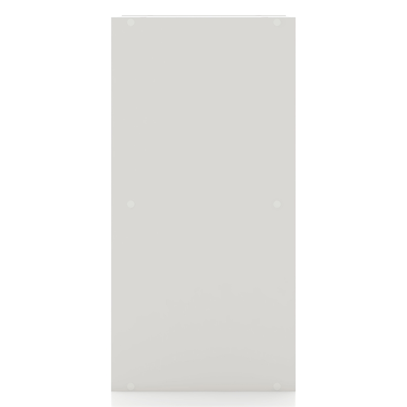 Scranton & Co Stackable 2-Cube MDF Bookcase in White Finish