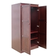 Scranton & Co 5 ft Tall Armoire Wardrobe Closet with Cherry Finish