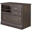 Scranton & Co Farmhouse File Cabinet in Roast Brown Wood Finish