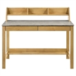 Scranton & Co Transitional 47-Inch Writing Desk in Cement/Natural