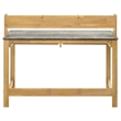 Scranton & Co Transitional 47-Inch Writing Desk in Cement/Natural