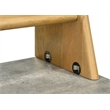 Scranton & Co Transitional 47-Inch Writing Desk in Cement/Natural