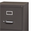 Scranton & Co 26.5-In Deep 2 Drawer Vertical Metal File Cabinet Espresso