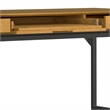 Scranton & Co Industrial 72 in Wide Wood Desk in Oak Veneer