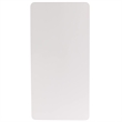 Scranton & Co 60 in x 30 in Plastic Folding Table in Granite White