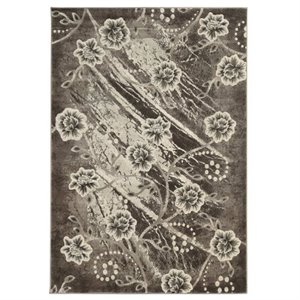 Hawthorne Collection 5' x 7'6&quot Rug in Dark Beige