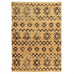Hawthorne Collection 8' x 10' Shag Rug in Camel