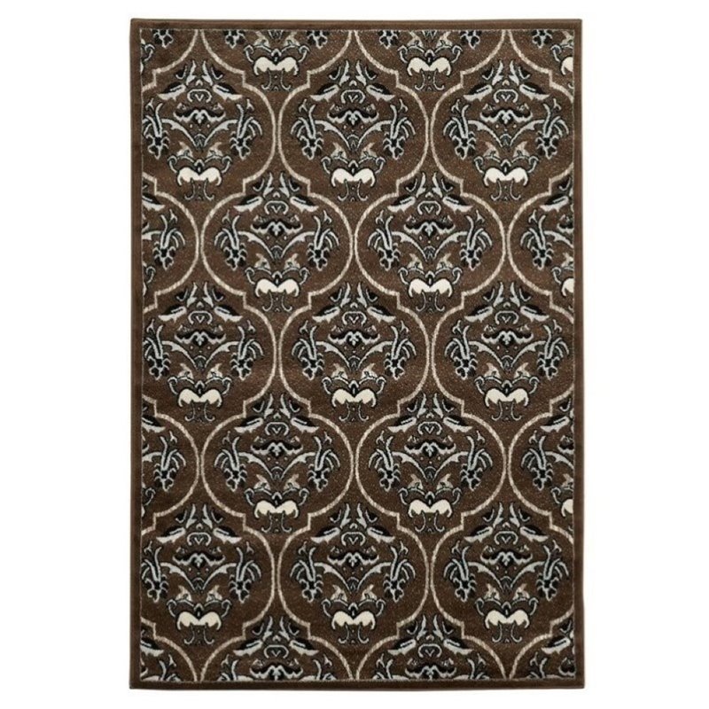 Hawthorne Collection 8' x 10' Rug in Brown