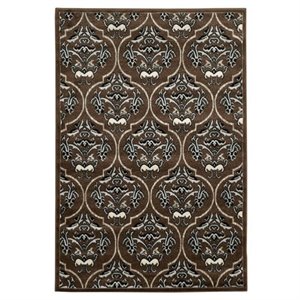 Hawthorne Collection 8' x 10' Rug in Brown