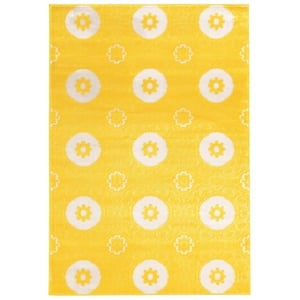 Hawthorne Collection 5'3&quot x 7'6&quot Rug in Yellow