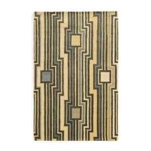 Hawthorne Collection 2' x 3' Hand Tufted Rug in Gray and Blue