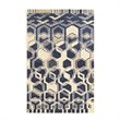 Hawthorne Collection 2' x 3' Hand Tufted Rug in Ivory and Navy