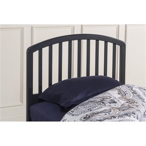 Hawthorne Collections Full Queen Spindle Headboard in Navy