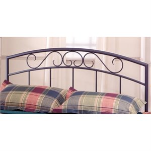 Hawthorne Collections Full Queen Spindle Headboard in Textured Black