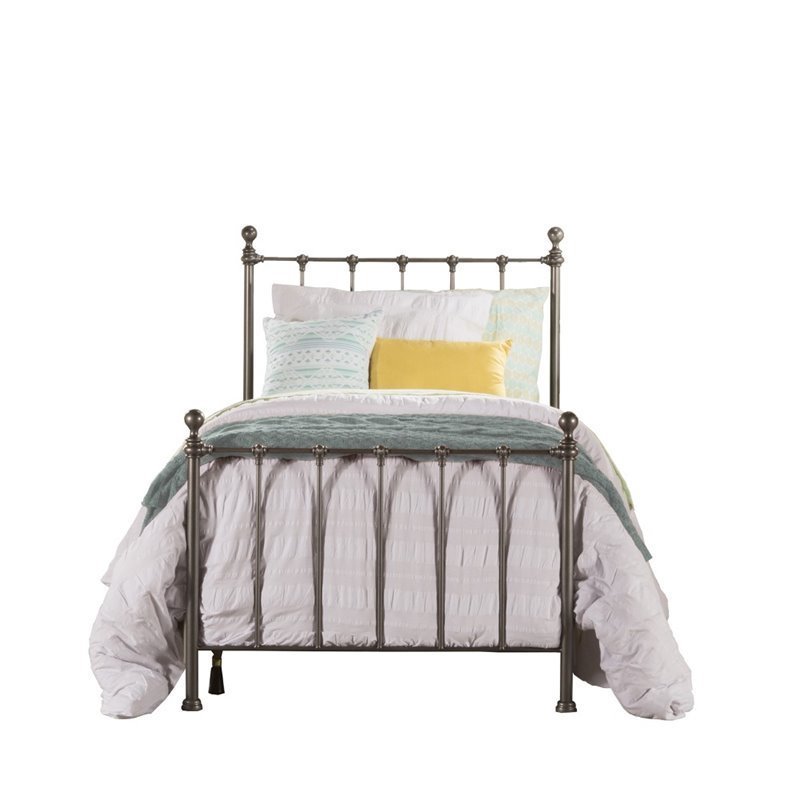 Hawthorne Collections Twin Metal Panel, Twin Metal Panel Bed