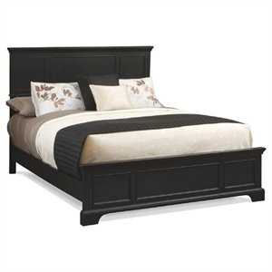 Hawthorne Collections Queen Panel Bed in Black