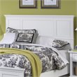 Hawthorne Collections Traditional Wood Queen Panel Headboard in Off White