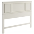 Hawthorne Collections Traditional Wood Queen Panel Headboard in Off White