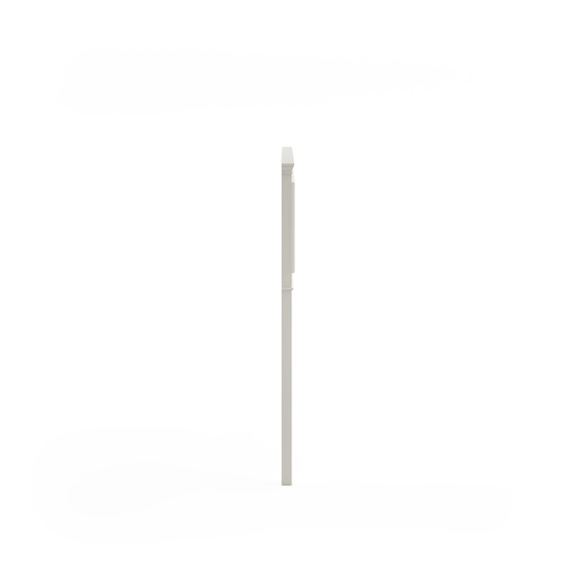 Hawthorne Collections Traditional Wood Queen Panel Headboard in Off White