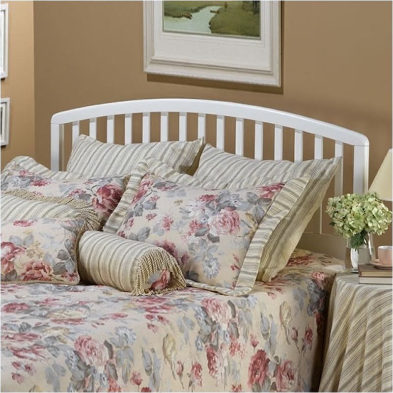 Hawthorne Collections Twin Slat Headboard in White HC975914835