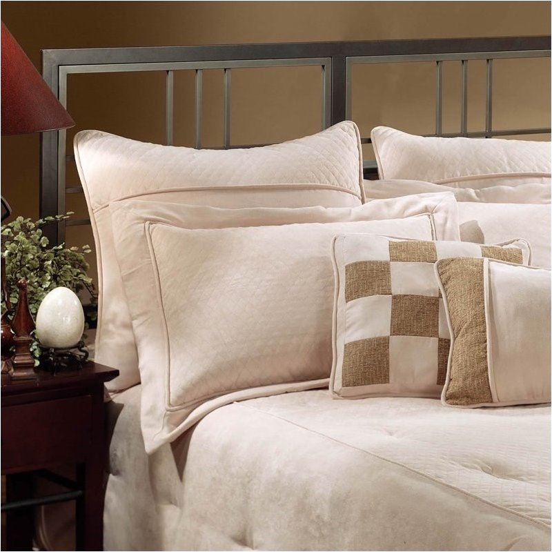 Hawthorne Collections King Metal Headboard in Black HC15288165312