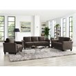 Hawthorne Collections Polyester Coffee Chair Rectangular Curved Arms 33.9