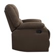 Hawthorne Collections Recliner in Chocolate