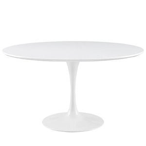 Hawthorne Collections 54&quot Round Dining Table in White