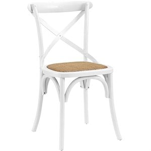 Hawthorne Collections Dining Side Chair in White