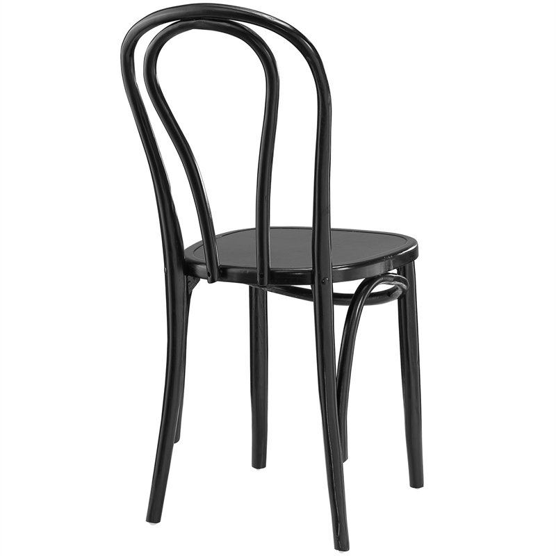 Hawthorne Collections Dining Side Chair in Black