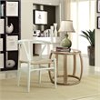 Hawthorne Collections Dining Arm Chair in White