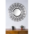 Hawthorne Collections Mirror in Satin Nickel