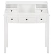 Hawthorne Collections Mahogany Writing Desk in White