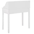 Hawthorne Collections Mahogany Writing Desk in White