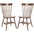 Hawthorne Collections Oak Dining Chair in Oak (Set Of 2)