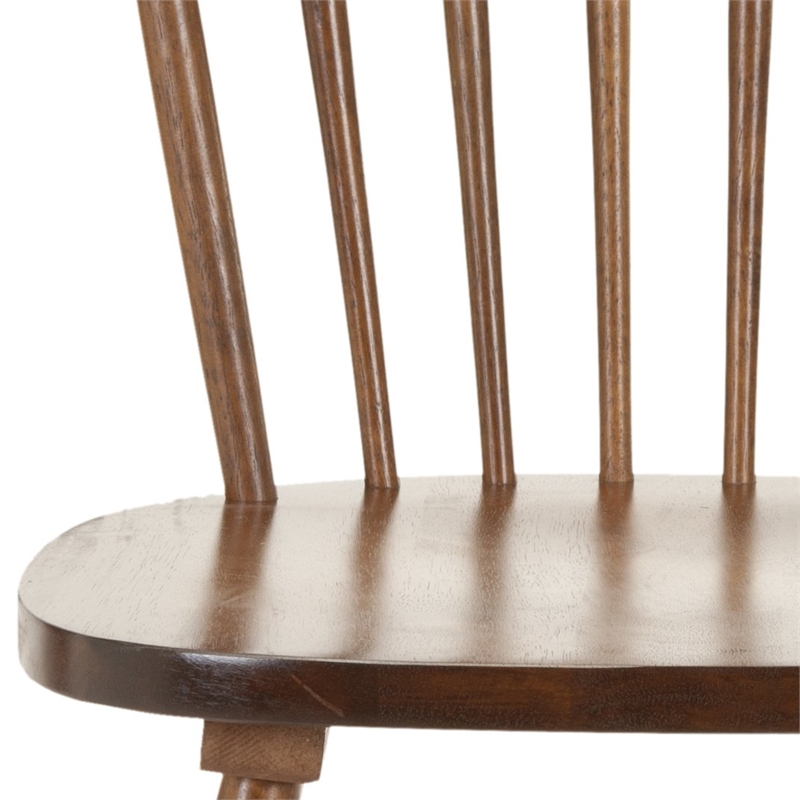 Hawthorne Collections Oak Dining Chair in Oak (Set Of 2)