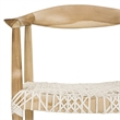 Hawthorne Collections Teak Arm Chair in Light Oak