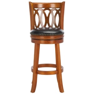 Hawthorne Collections Oak 29&quot Bar Stool in Light Brown