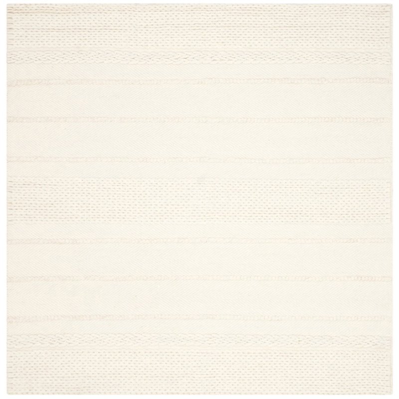 Hawthorne Collections 10' X 14' Hand Tufted Wool Pile Rug in Natural
