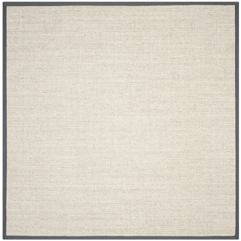 Hawthorne Collections 9' Square Power Loomed Sisal Rug