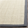 Hawthorne Collections 9' Square Power Loomed Sisal Rug