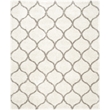 Hawthorne Collections Ivory Shag Rug - 9' x 12'