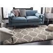 Hawthorne Collections 11' X 15' Power Loomed Rug in Gray and Ivory