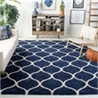 Hawthorne Collections Navy Shag Rug - 8' x 10'