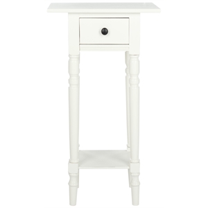 Hawthorne Collection Wood End Table in Cream
